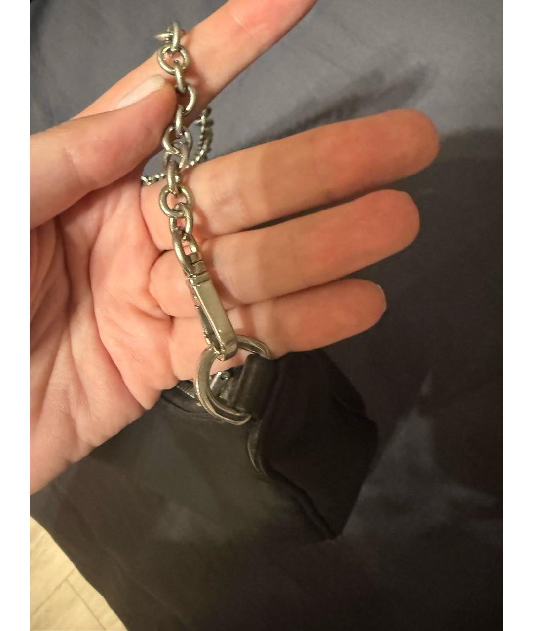 PRADA Черная сумка через плечо, фото 5