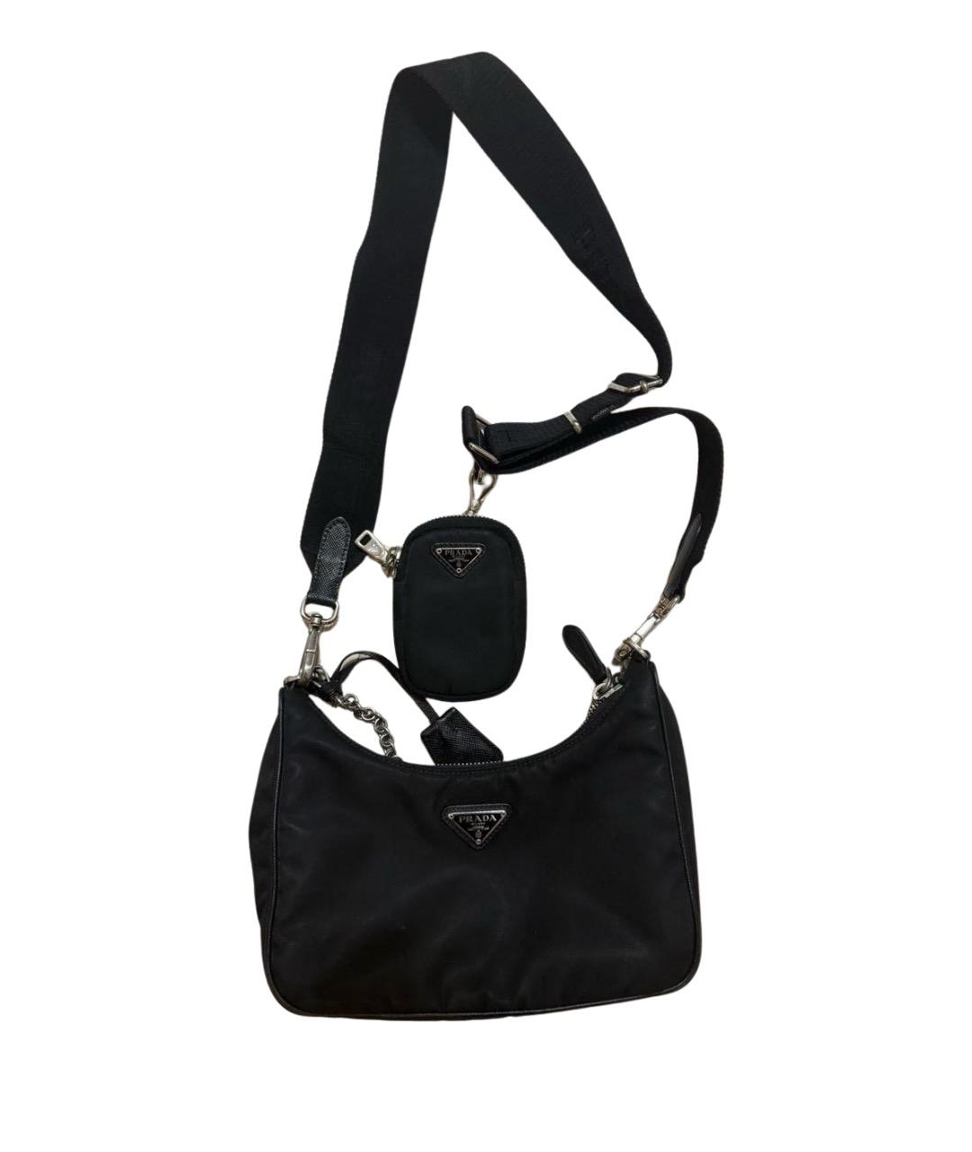 PRADA Черная сумка через плечо, фото 1