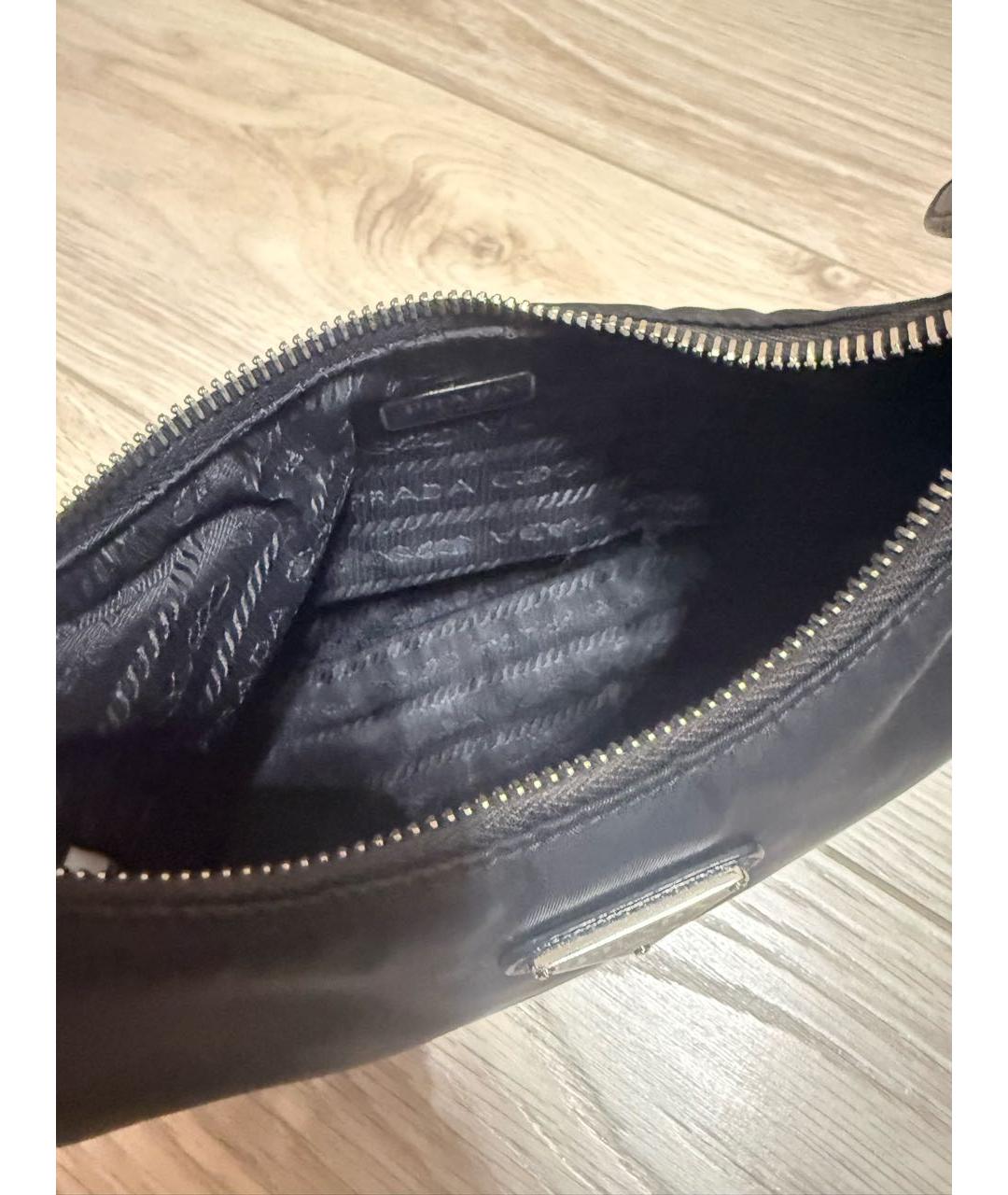 PRADA Черная сумка через плечо, фото 4