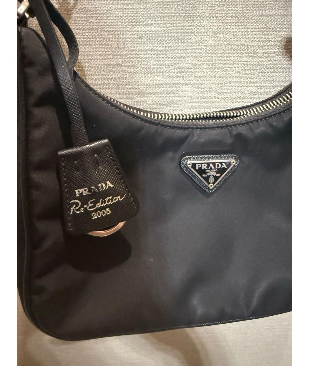 PRADA Черная сумка через плечо, фото 8