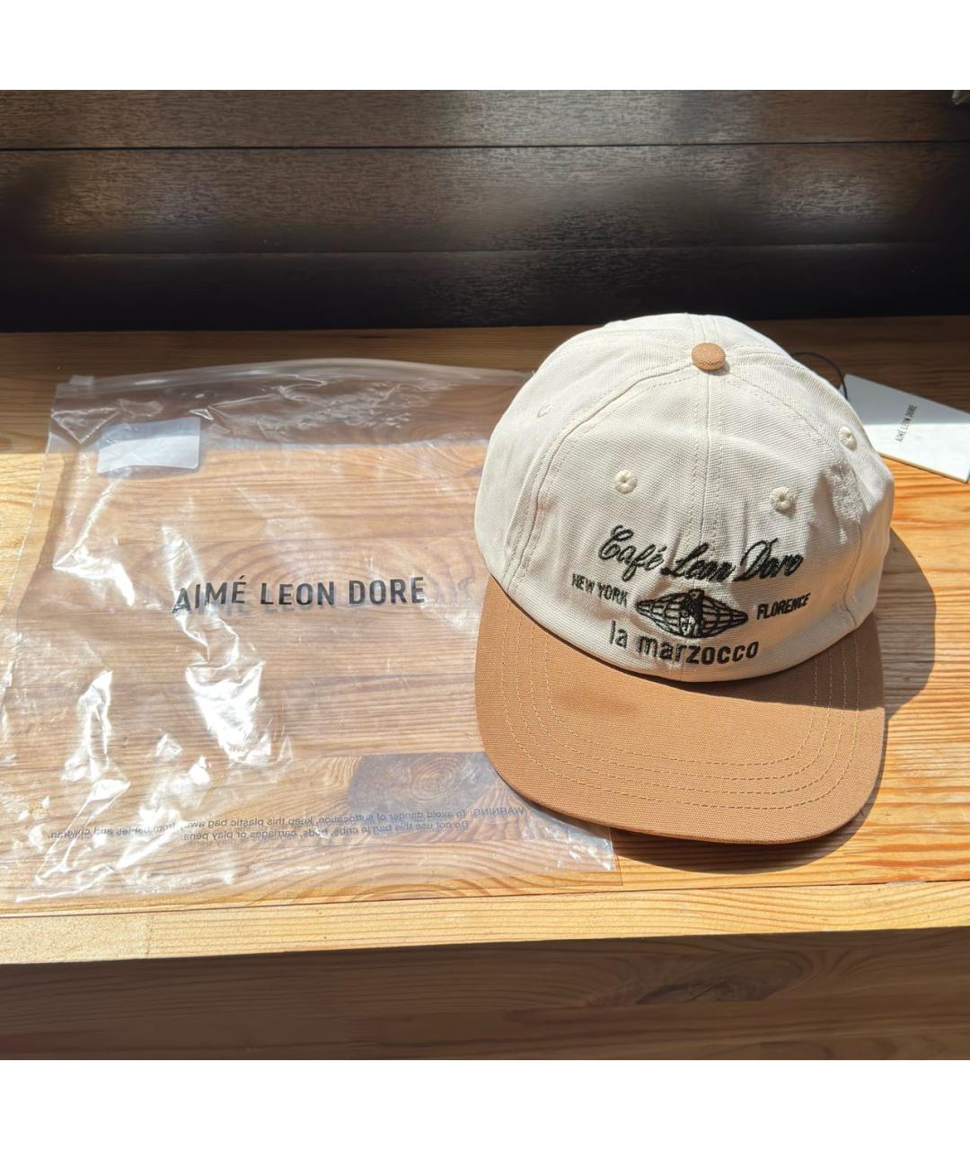 Aimé Leon Dore Бежевая кепка/бейсболка, фото 2