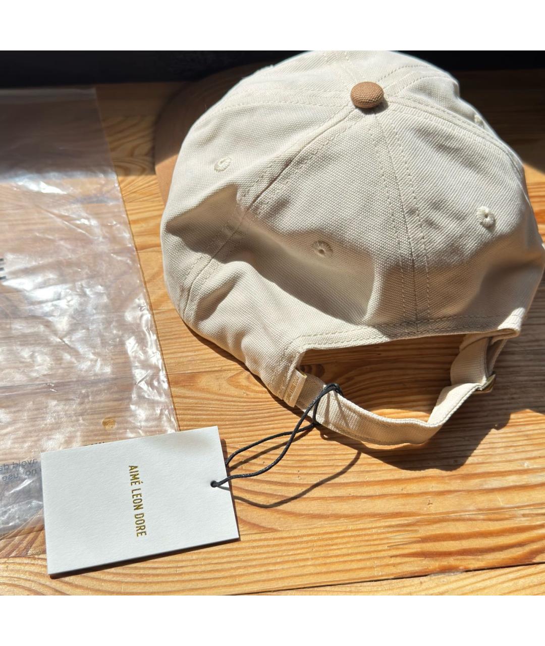 Aimé Leon Dore Бежевая кепка/бейсболка, фото 4
