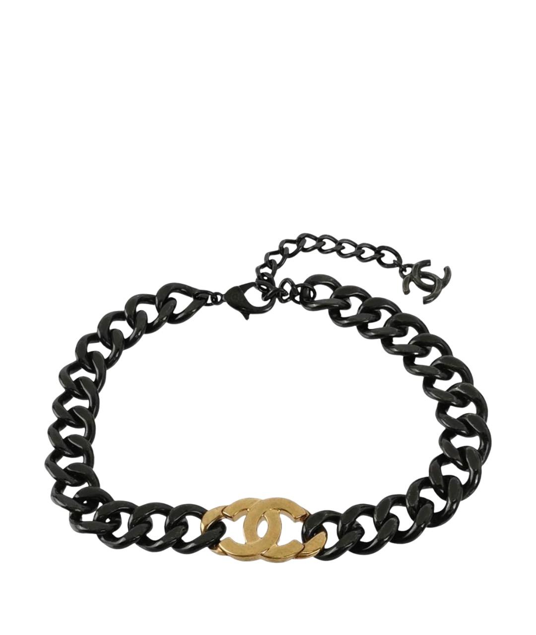 CHANEL Черный чокер, фото 1