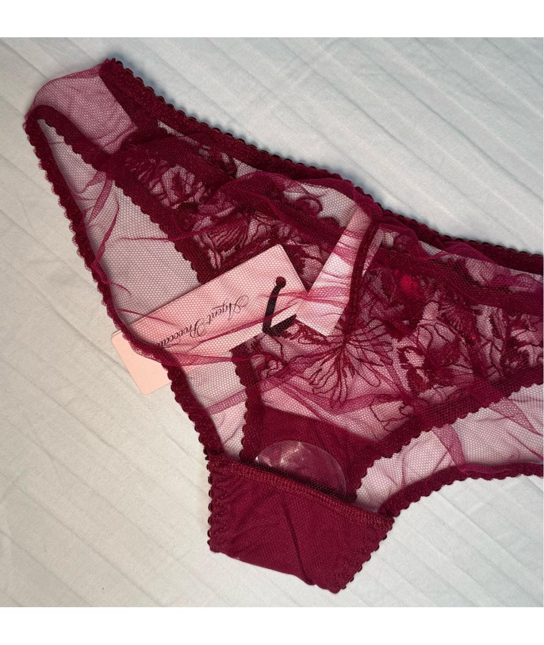 AGENT PROVOCATEUR Бордовые трусы, фото 4