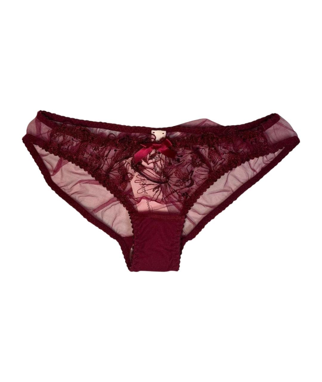 AGENT PROVOCATEUR Бордовые трусы, фото 1