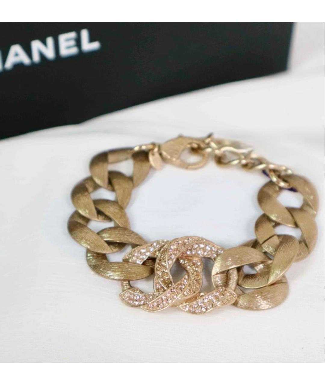 CHANEL Золотой браслет, фото 3