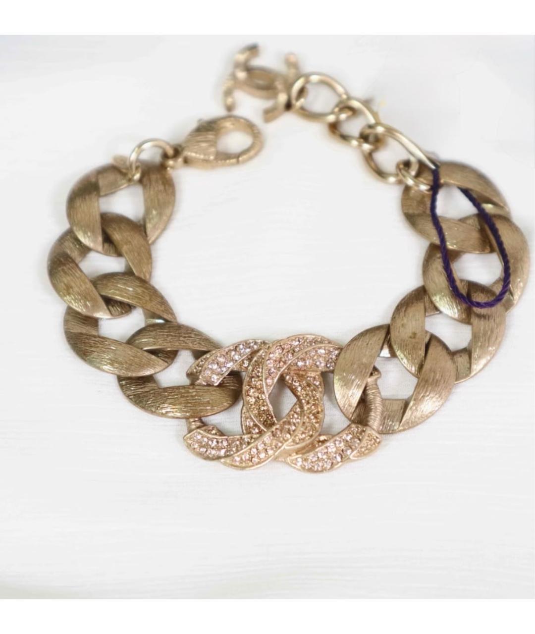 CHANEL Золотой браслет, фото 4