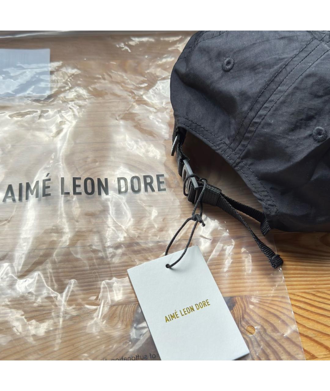 Aimé Leon Dore Черная кепка/бейсболка, фото 3