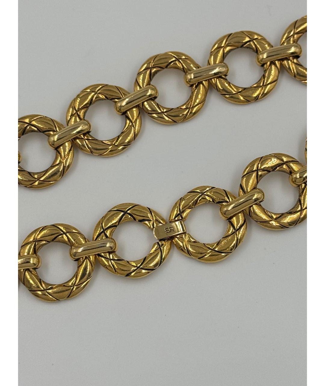SONIA RYKIEL Золотое позолоченное колье, фото 4