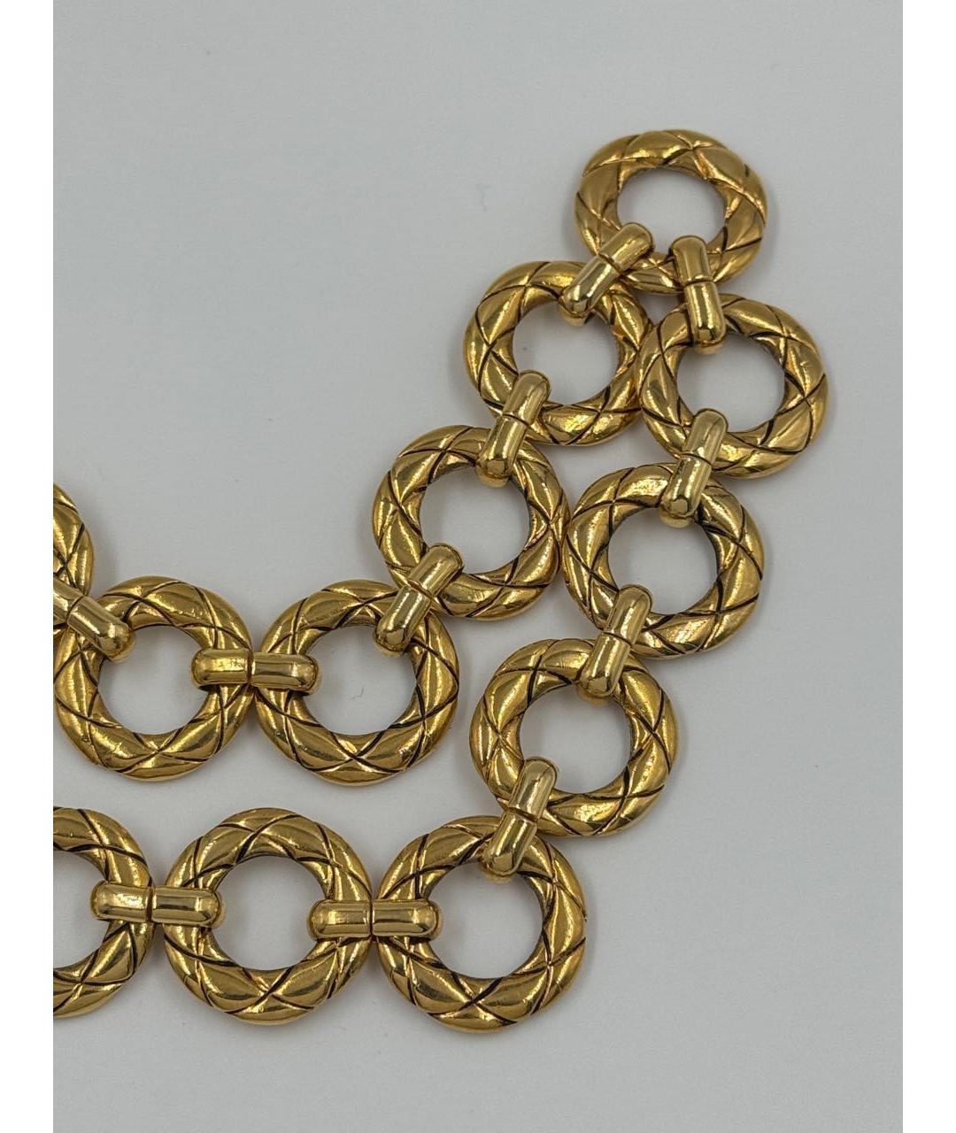 SONIA RYKIEL Золотое позолоченное колье, фото 6