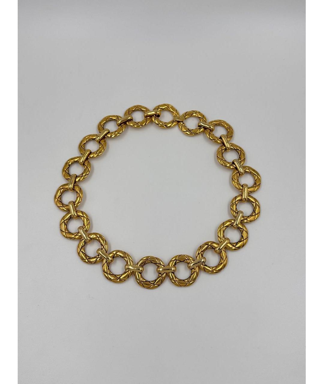 SONIA RYKIEL Золотое позолоченное колье, фото 8