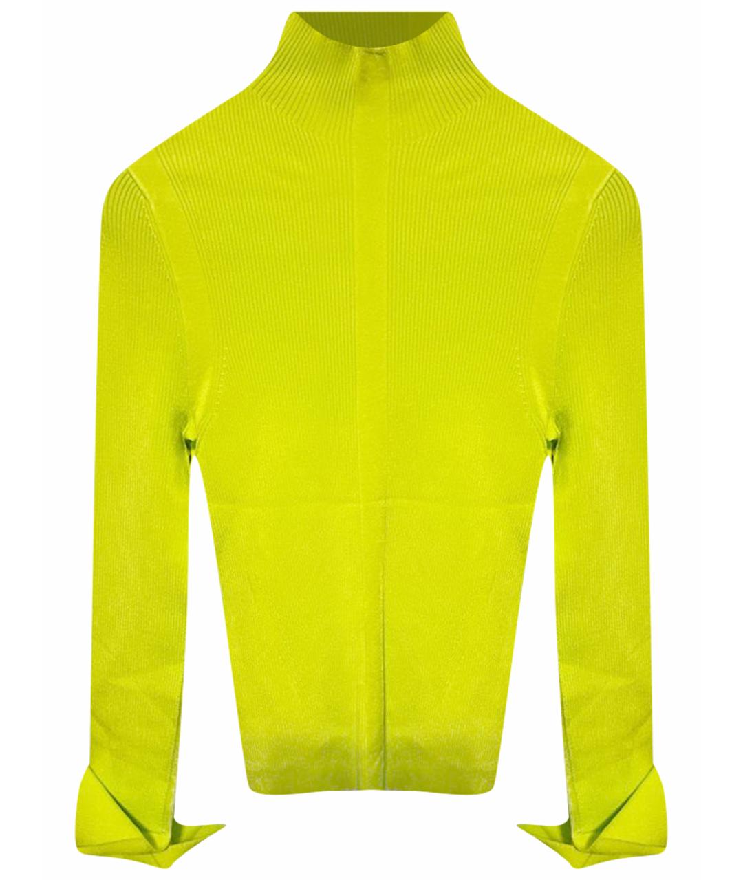 HUGO BOSS Зеленая вискозная водолазка, фото 1