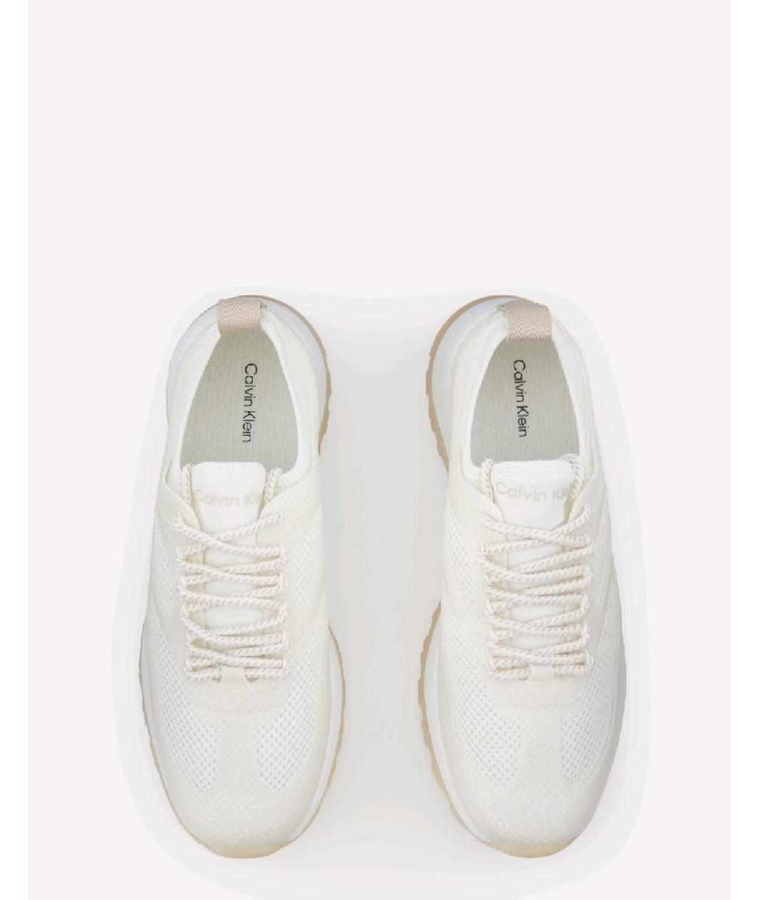 CALVIN KLEIN Белые кроссовки, фото 2