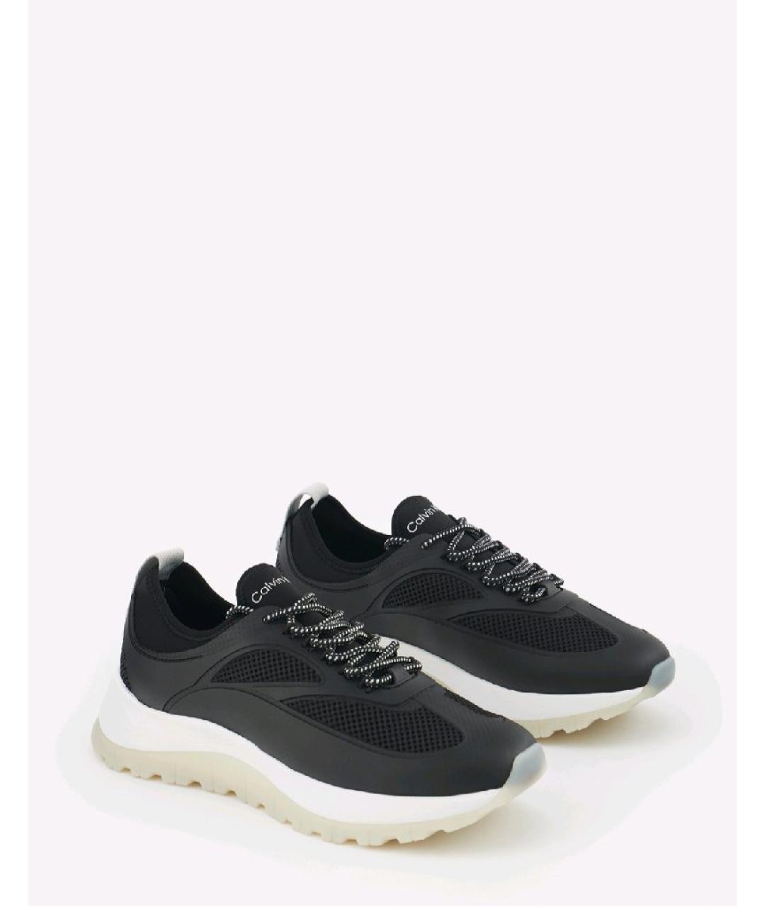 CALVIN KLEIN Черные кроссовки, фото 2