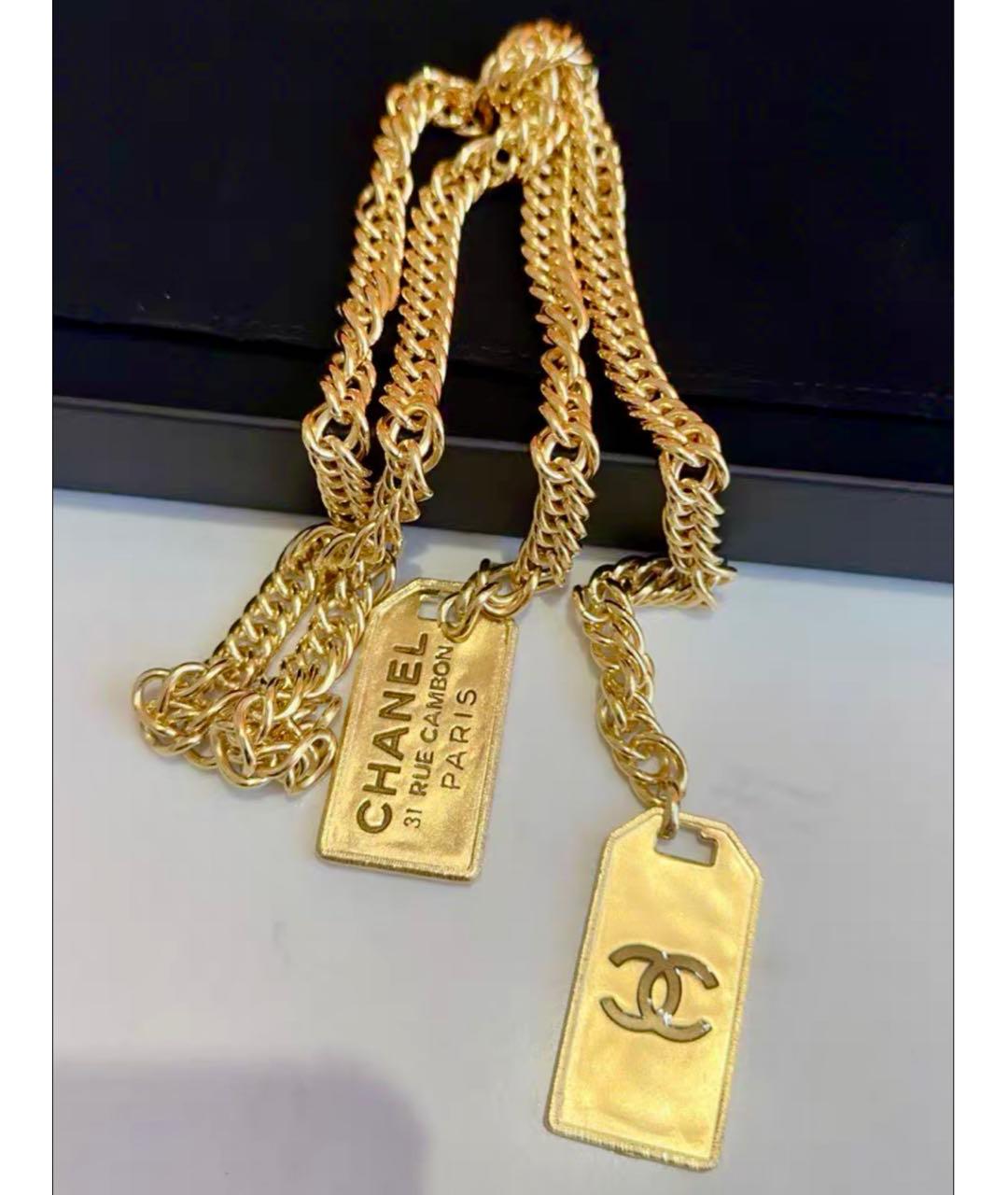 CHANEL Золотая цепочка, фото 2