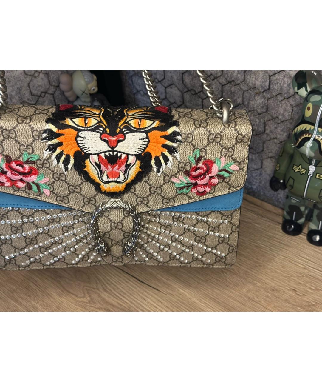 GUCCI Бежевая сумка через плечо, фото 2