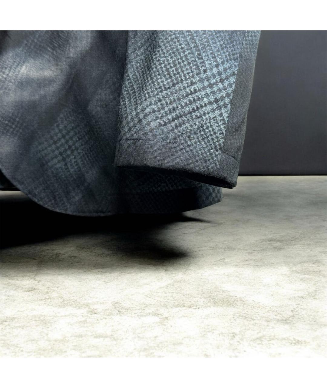 EMPORIO ARMANI Темно-синий шерстяной пиджак, фото 3