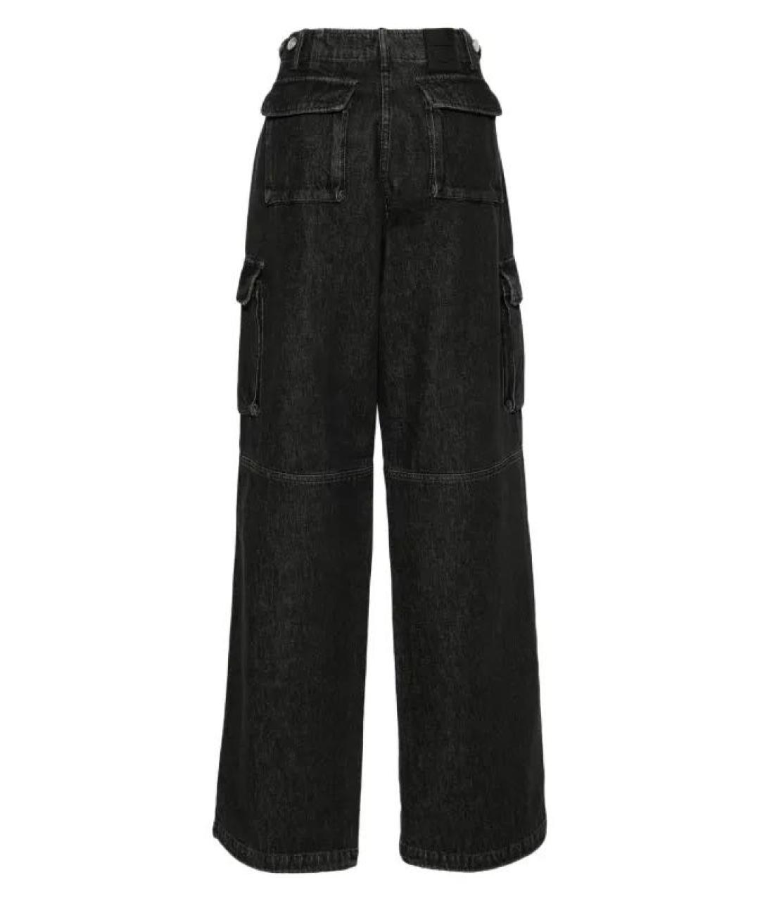 COPERNI Черные хлопковые прямые джинсы, фото 4