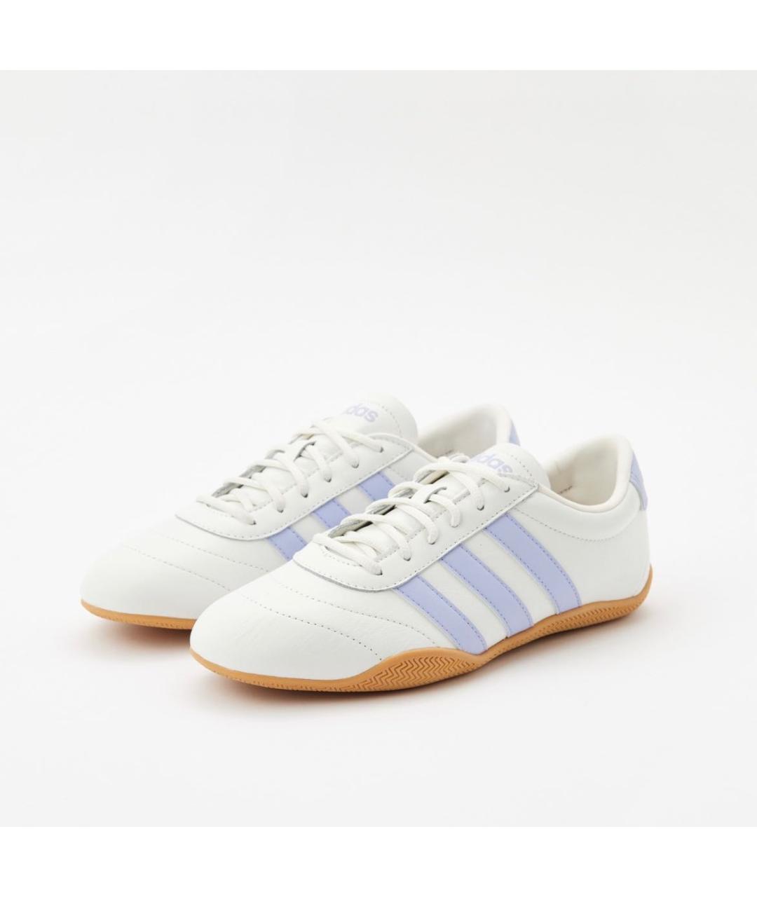 ADIDAS Белые кожаные кроссовки, фото 3