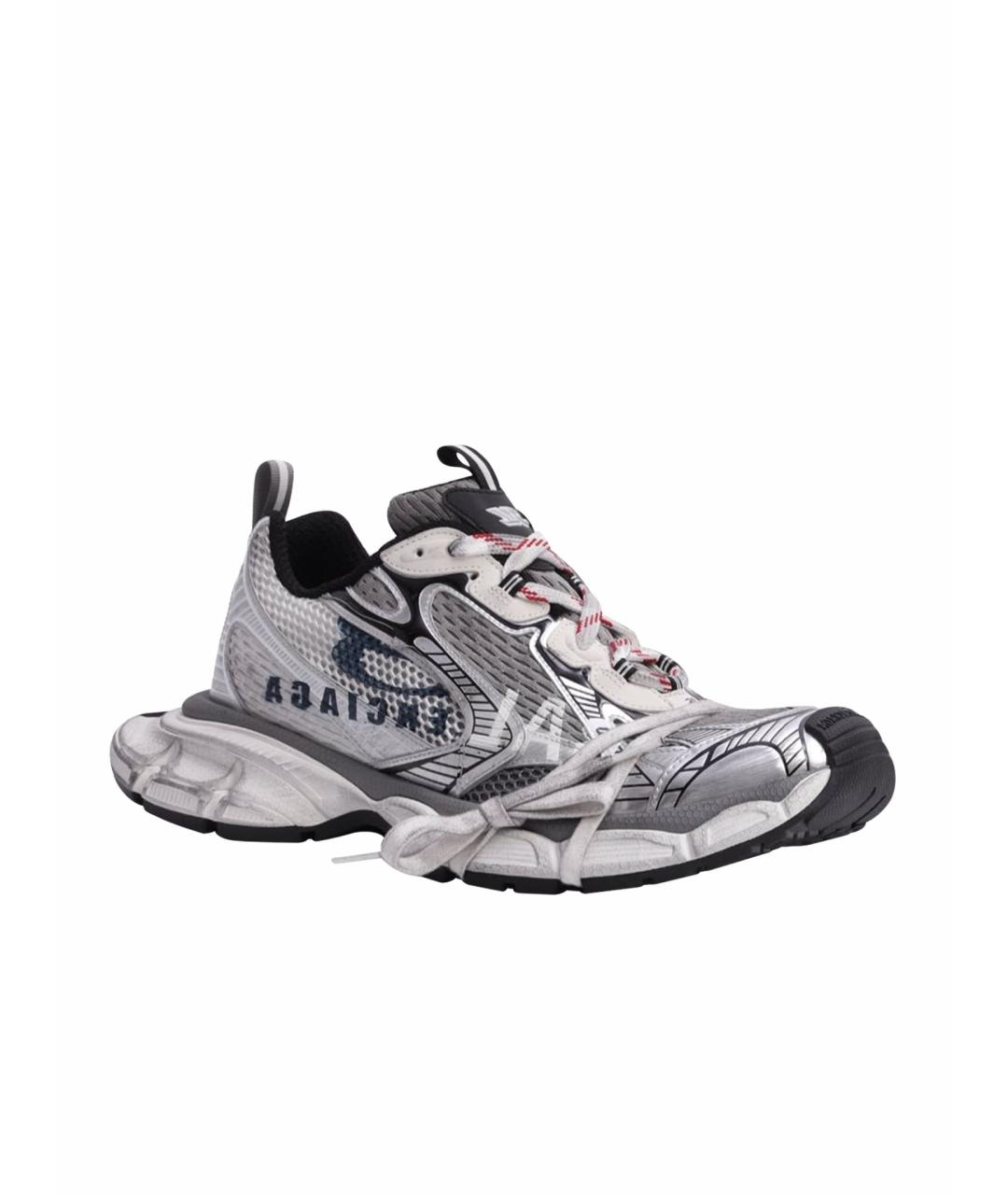 BALENCIAGA Серые кроссовки, фото 1