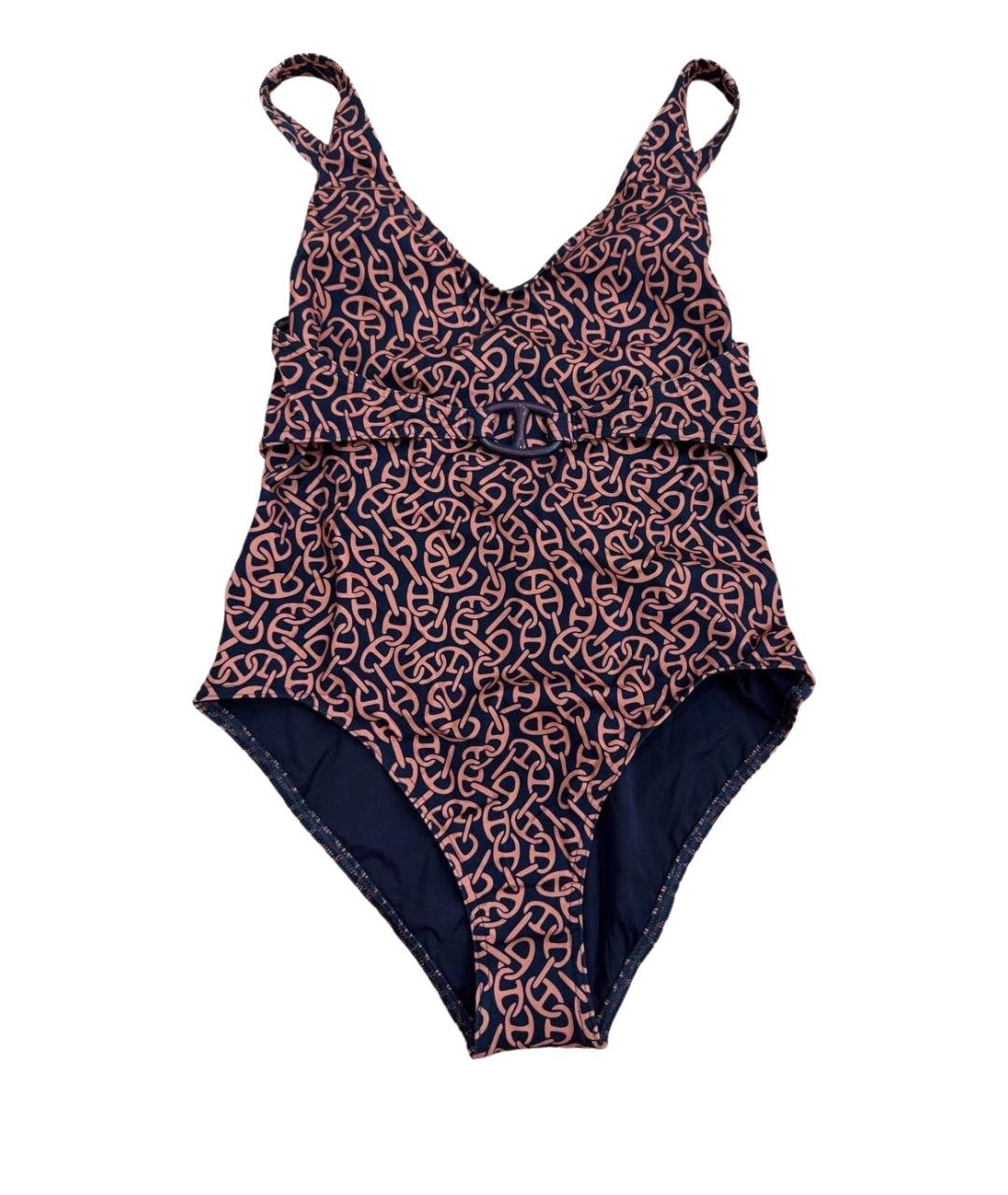 HERMES Мульти полиэстеровый купальник, фото 1