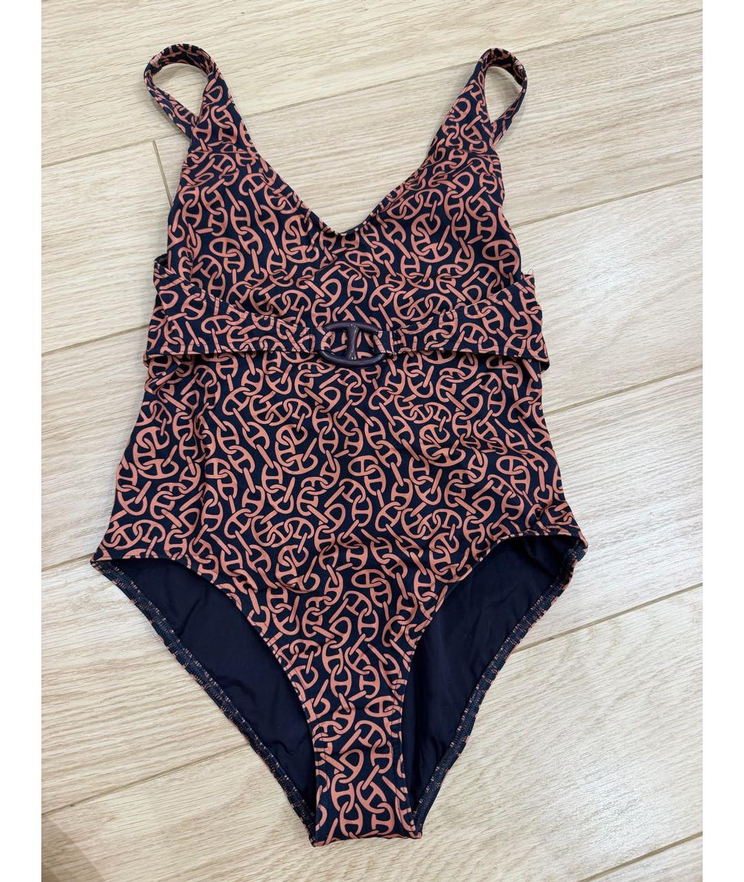 HERMES Мульти полиэстеровый купальник, фото 5