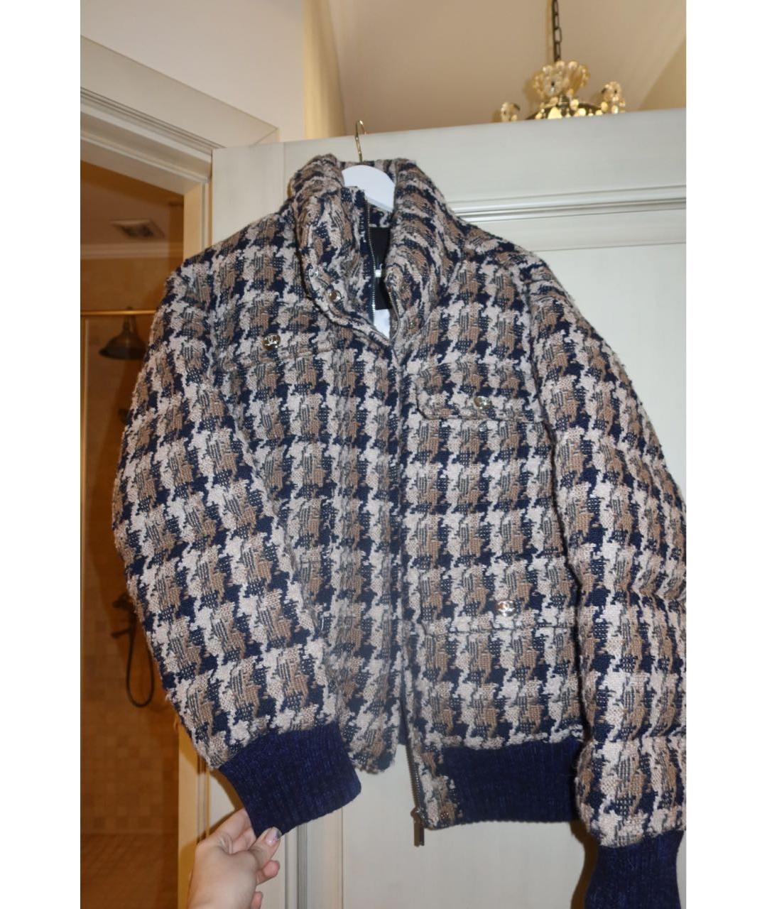 CHANEL Мульти кашемировый пуховик, фото 4