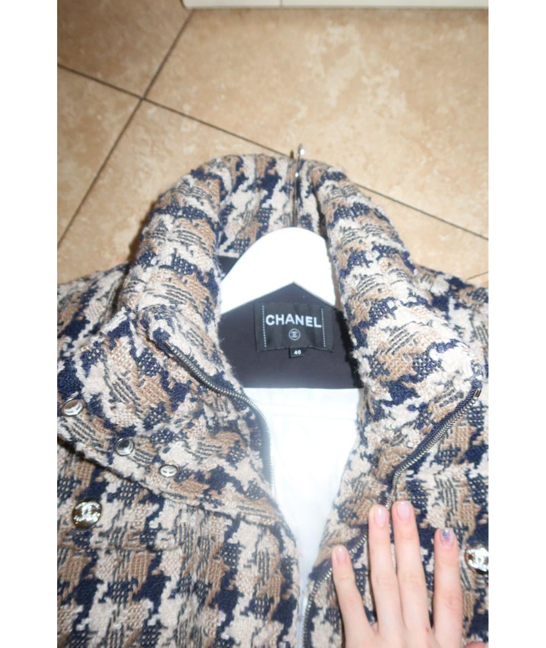 CHANEL Мульти кашемировый пуховик, фото 3