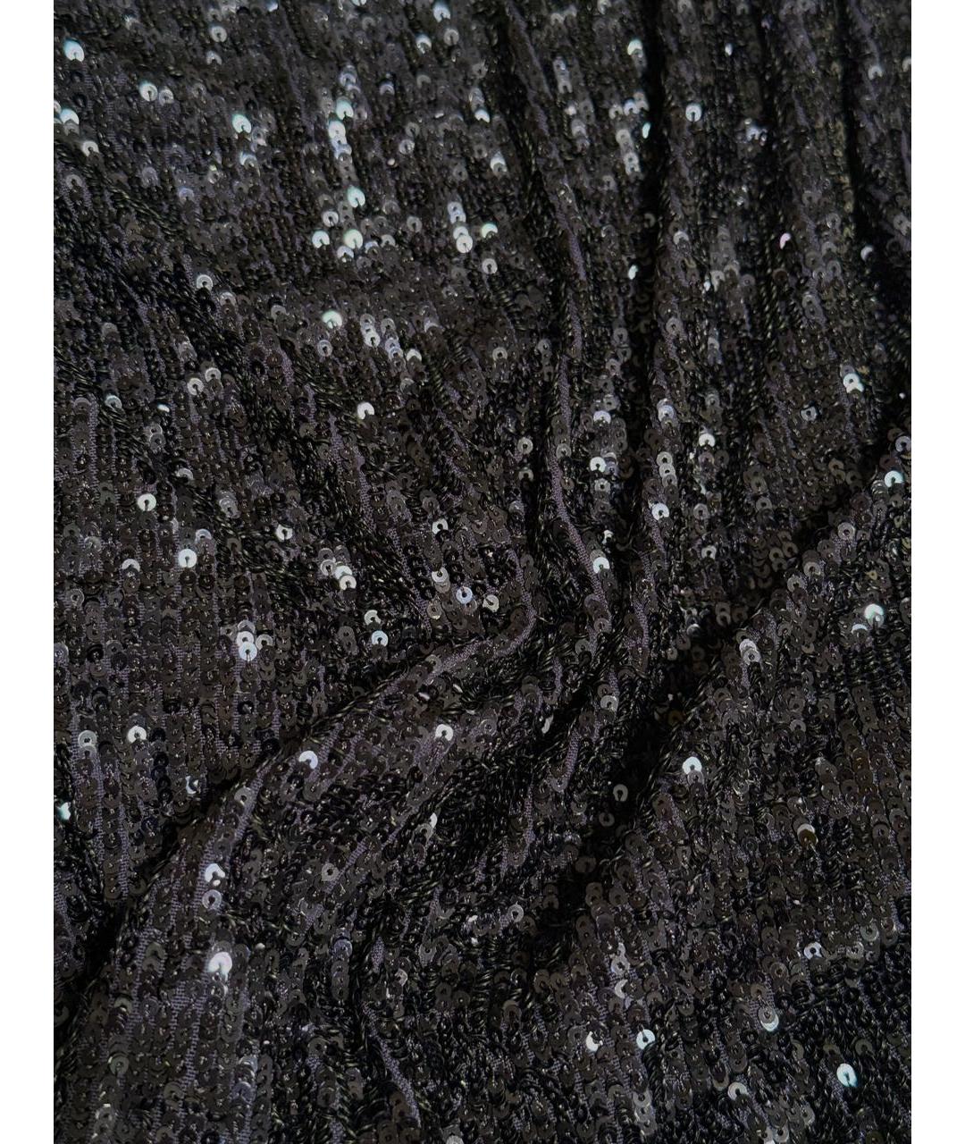 SAINT LAURENT Темно-синее полиамидовое коктейльное платье, фото 4