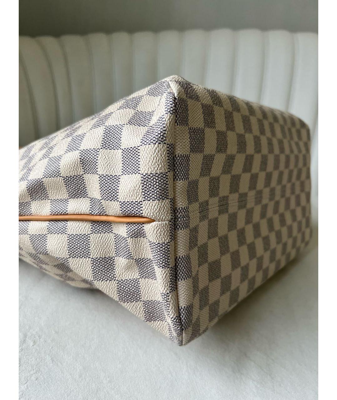 LOUIS VUITTON Белая сумка тоут, фото 8