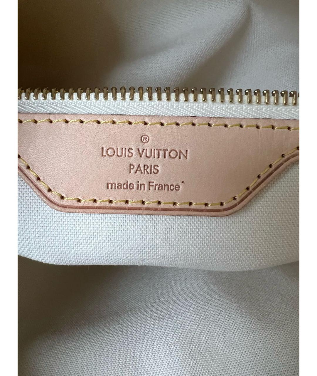 LOUIS VUITTON Белая сумка тоут, фото 7
