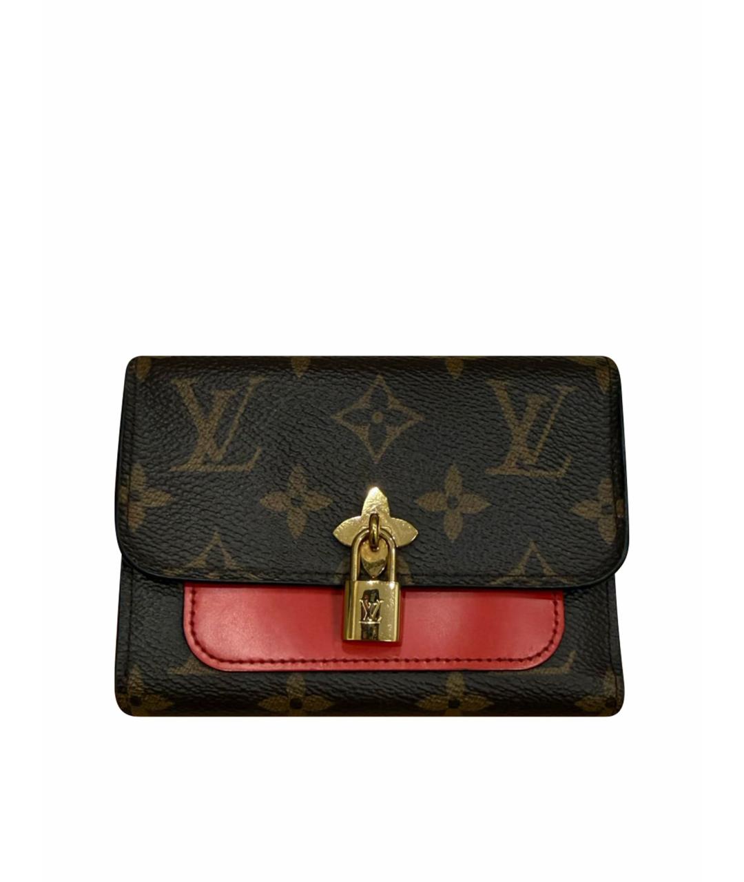 LOUIS VUITTON Коричневый кошелек, фото 1