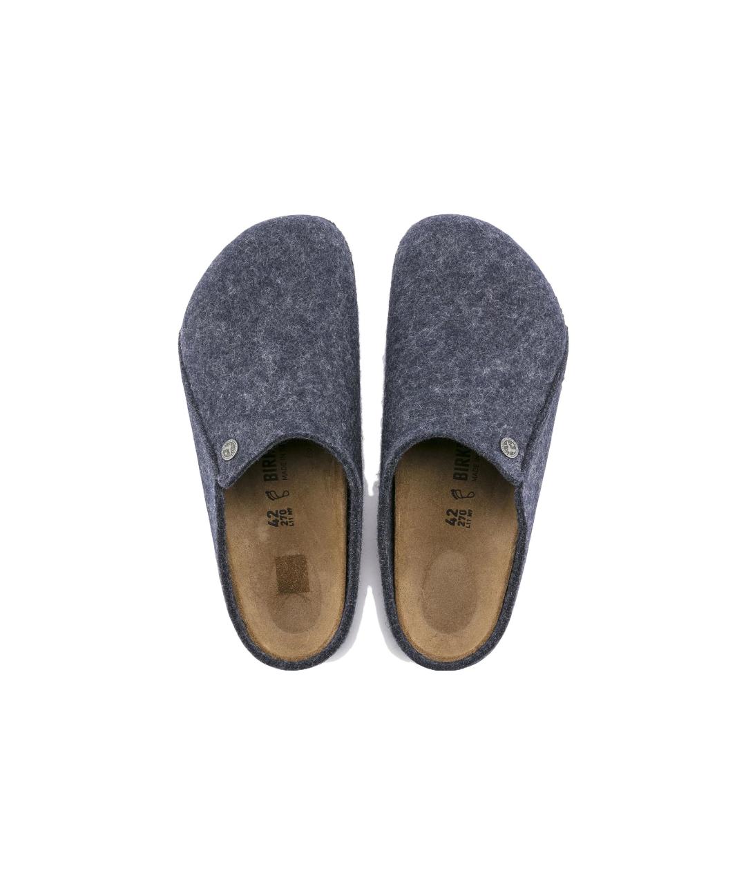 BIRKENSTOCK Темно-синие сабо, фото 4