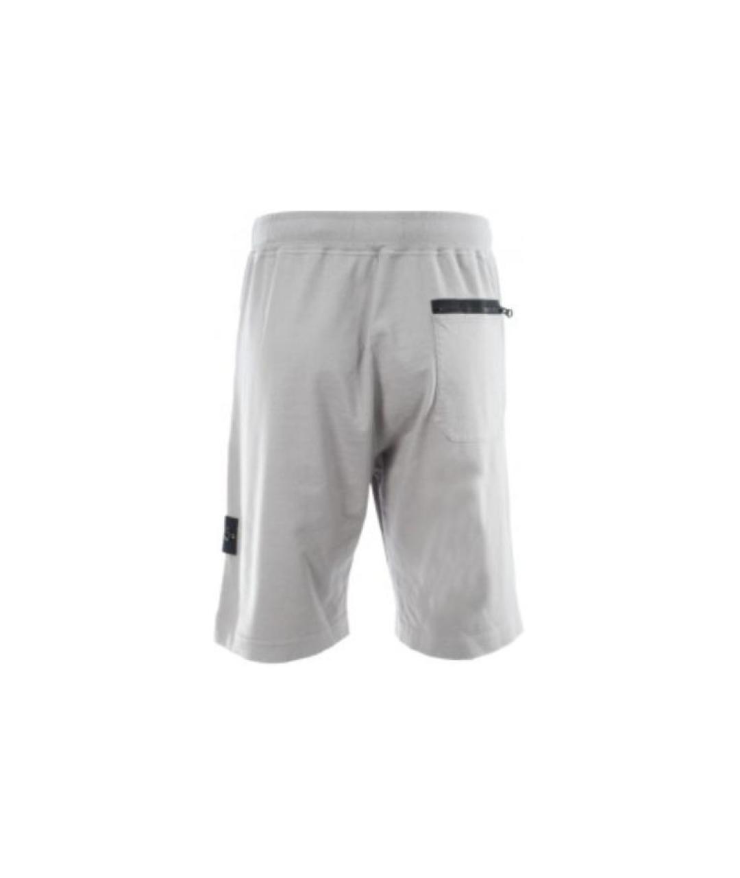 STONE ISLAND Серые шорты, фото 2