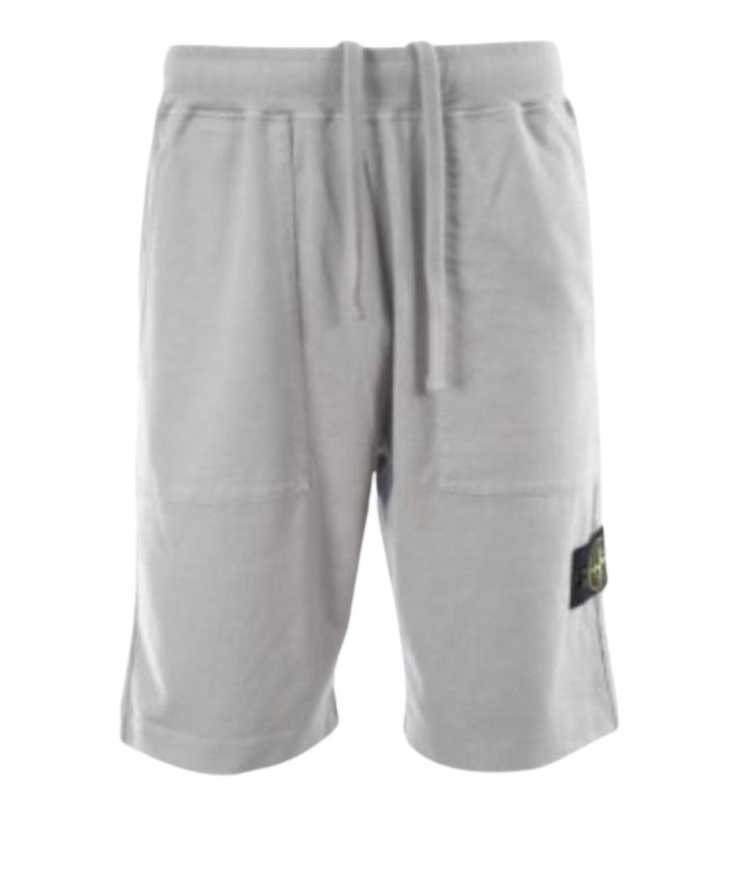 STONE ISLAND Серые шорты, фото 1