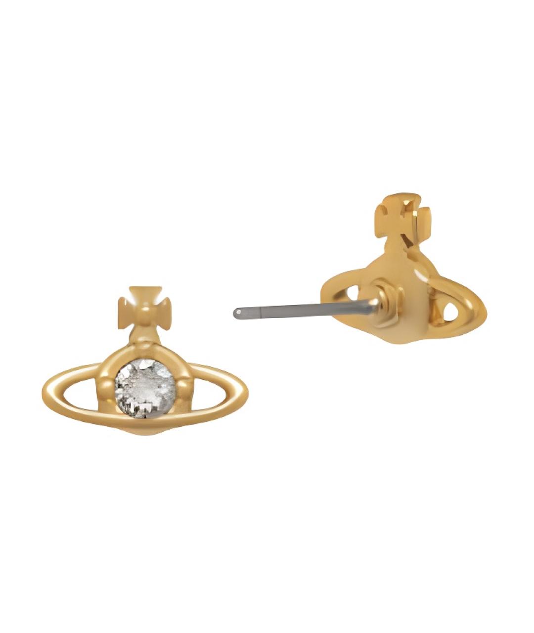 VIVIENNE WESTWOOD Золотые серьги, фото 2