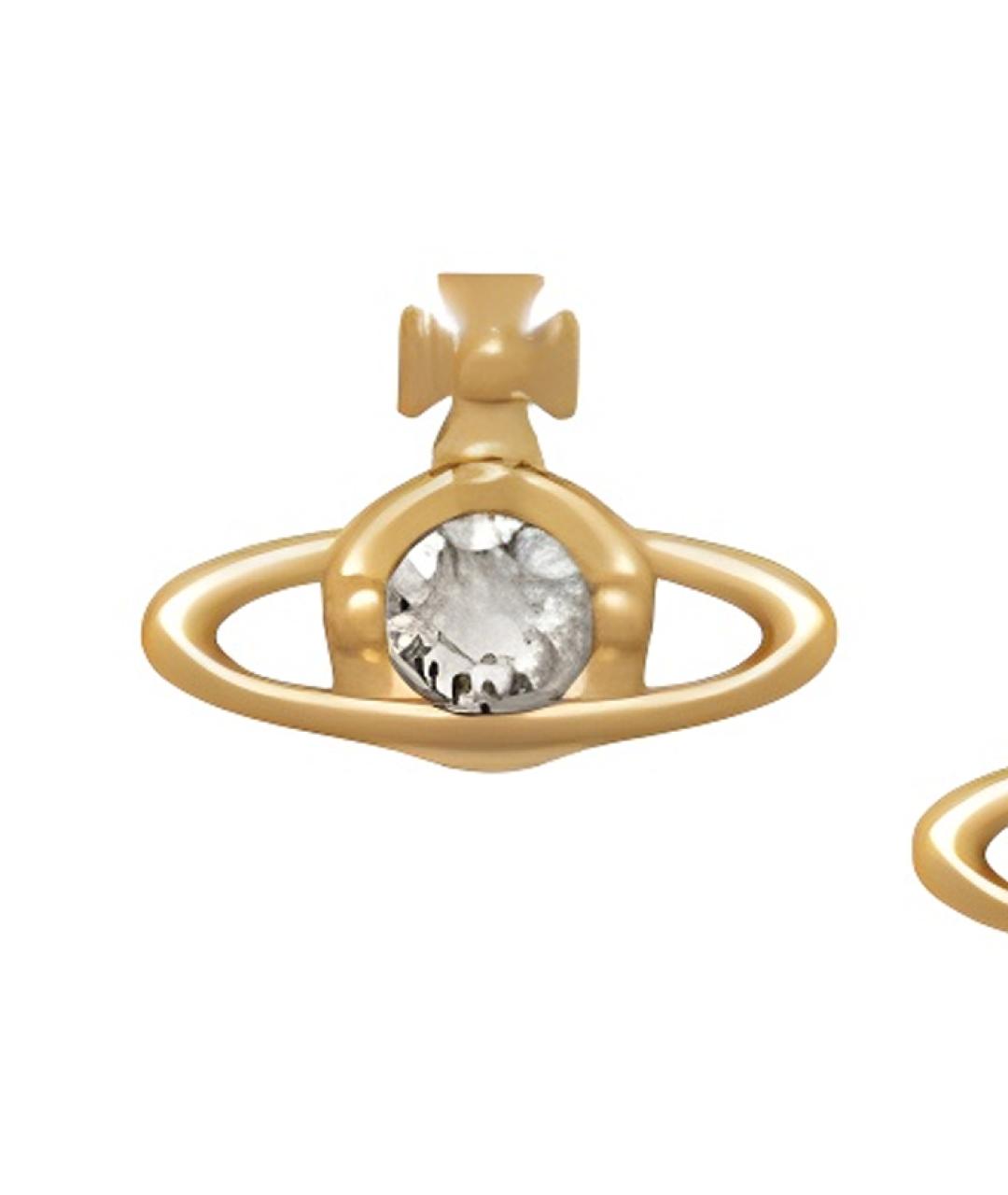 VIVIENNE WESTWOOD Золотые серьги, фото 3