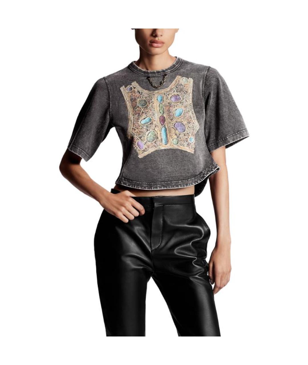 LOUIS VUITTON Серая футболка, фото 2