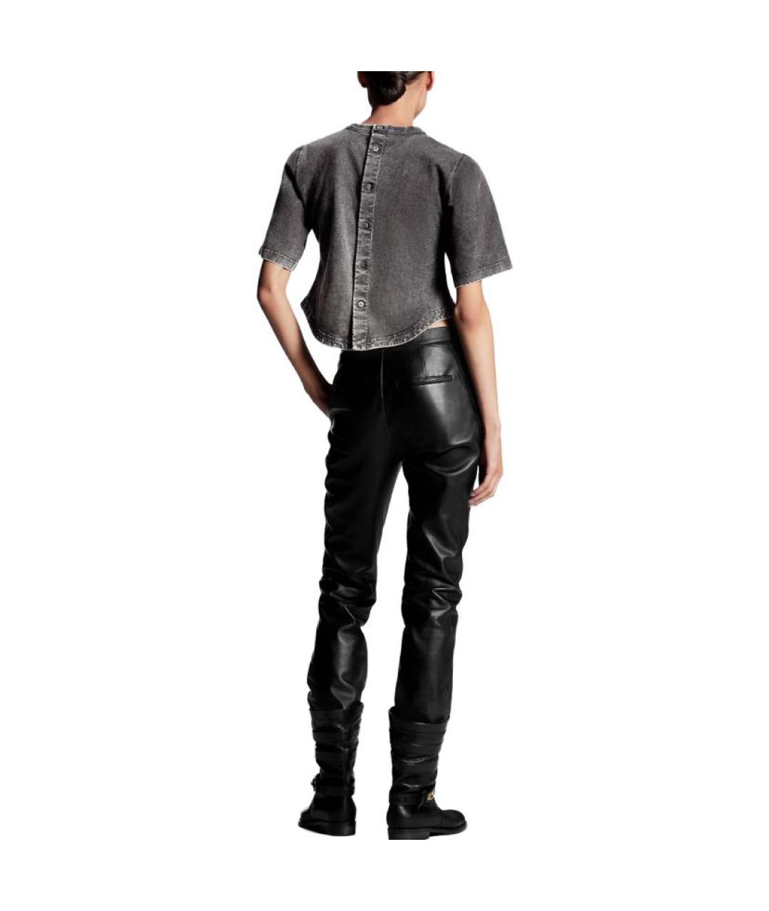 LOUIS VUITTON Серая футболка, фото 3