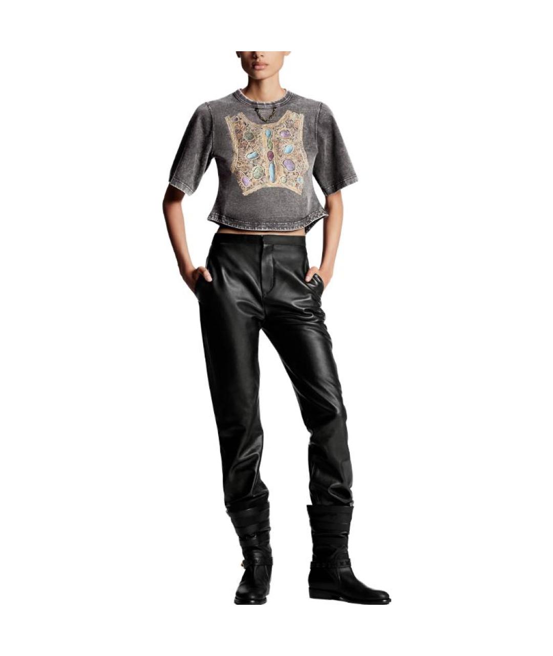 LOUIS VUITTON Серая футболка, фото 4