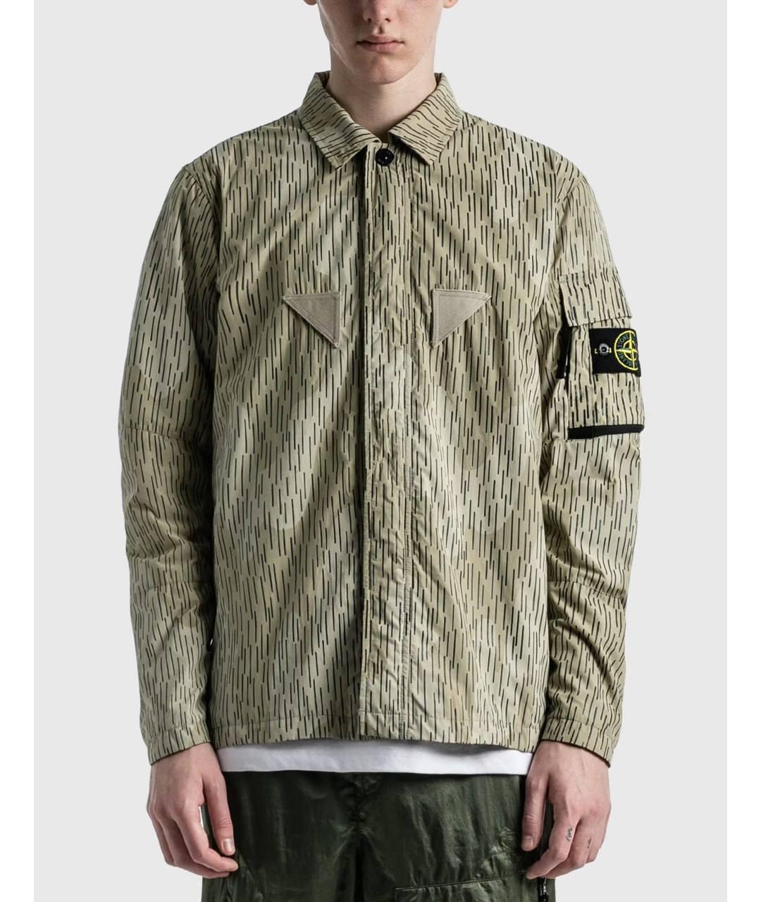 STONE ISLAND Бежевая куртка, фото 7