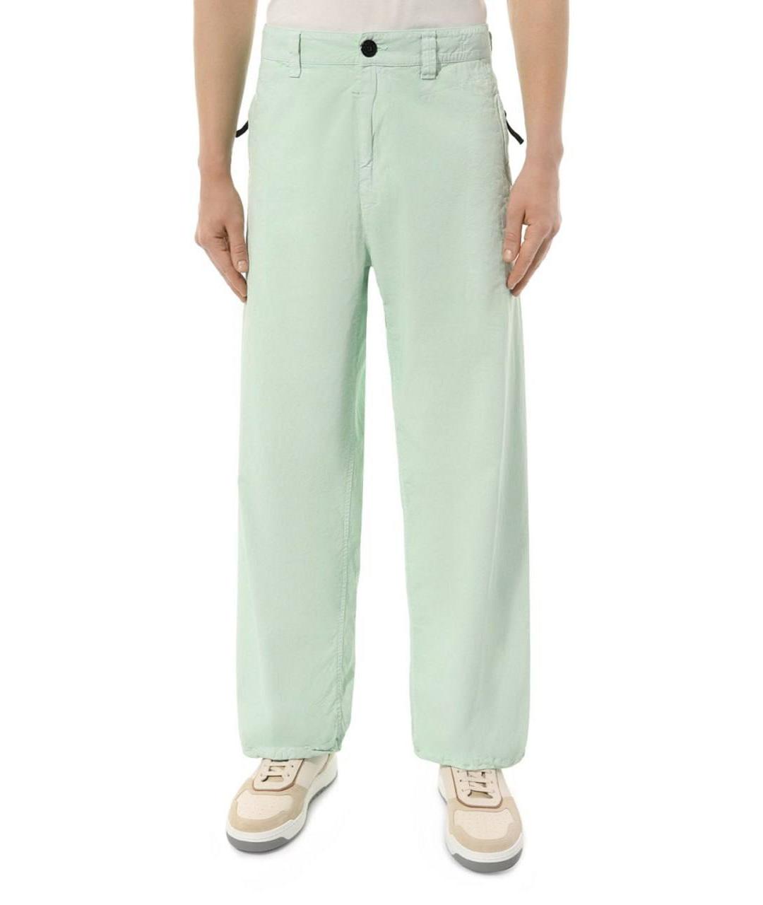 STONE ISLAND Фиолетовые повседневные брюки, фото 5