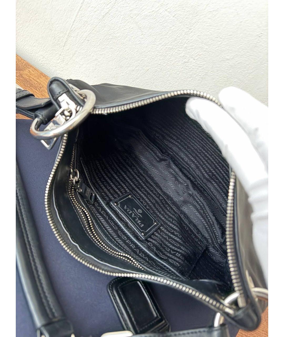 PRADA Черная сумка через плечо, фото 8