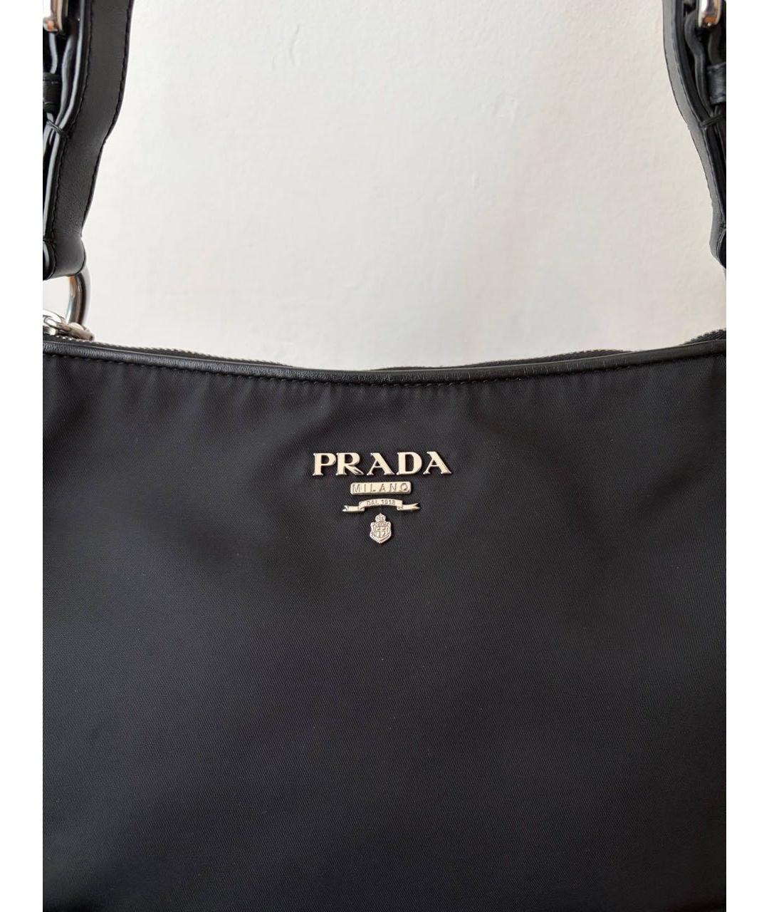 PRADA Черная сумка через плечо, фото 5