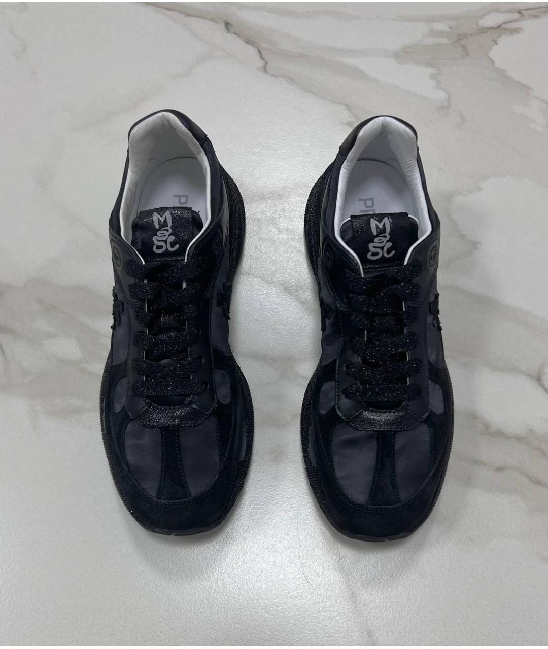 PREMIATA Черные кожаные кроссовки, фото 3