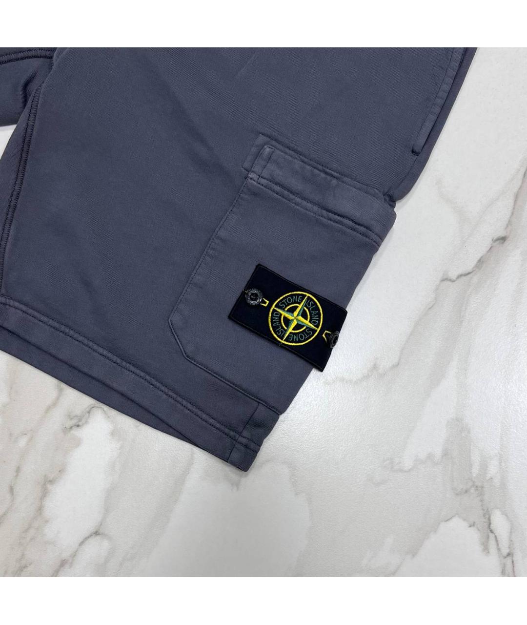 STONE ISLAND Синие шорты, фото 2