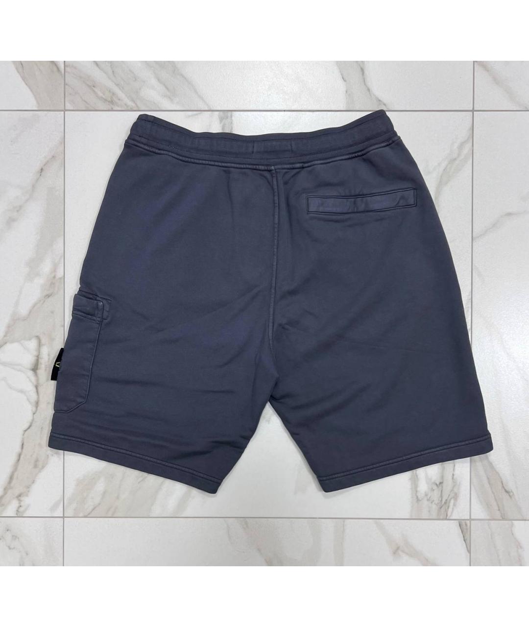 STONE ISLAND Синие шорты, фото 3