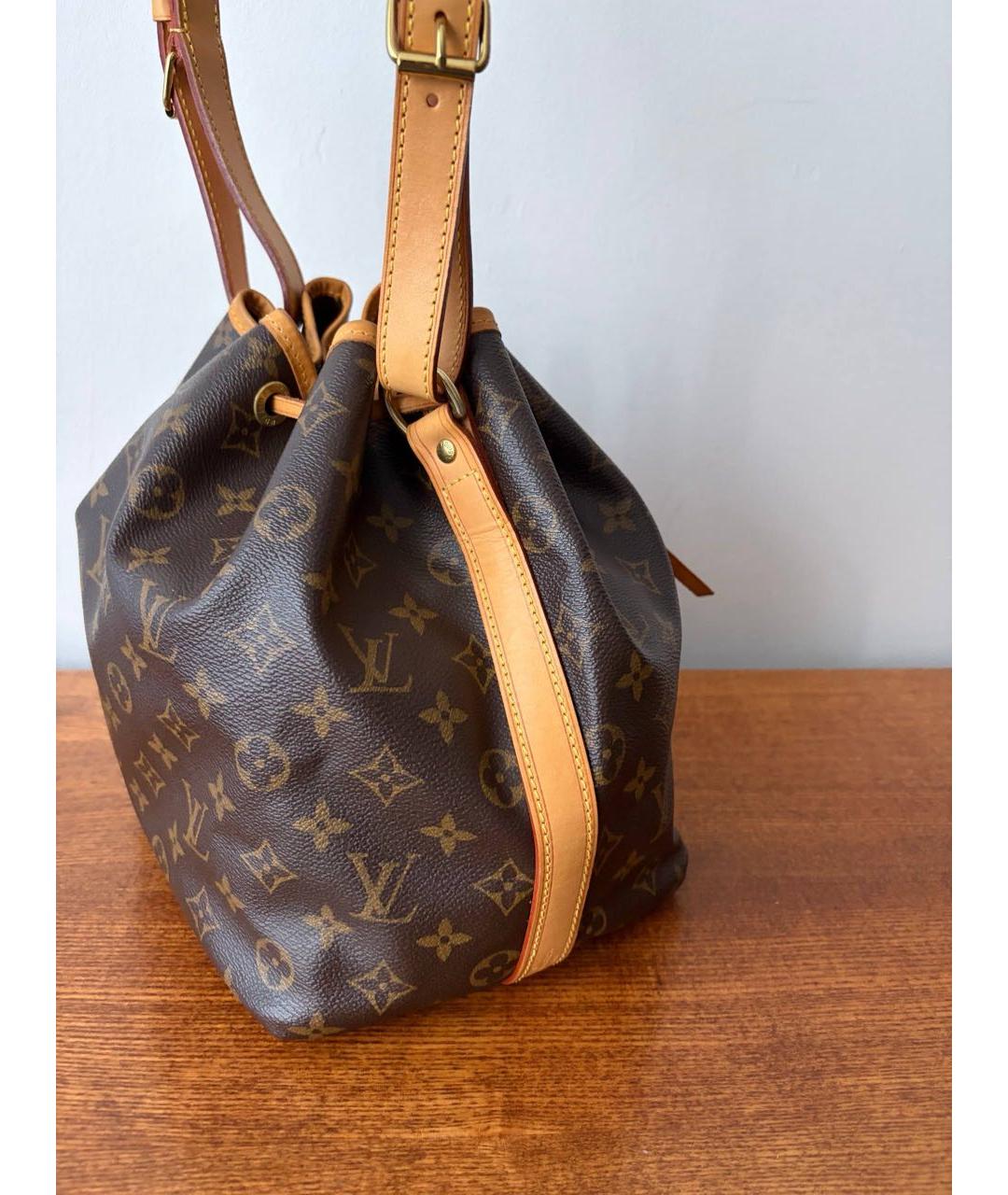 LOUIS VUITTON Коричневая сумка через плечо, фото 4