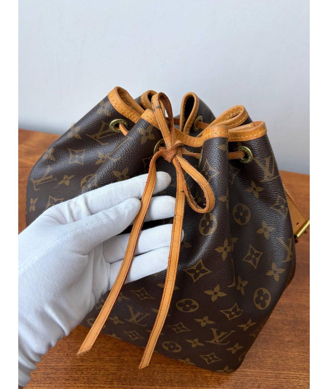 LOUIS VUITTON Коричневая сумка через плечо, фото 7