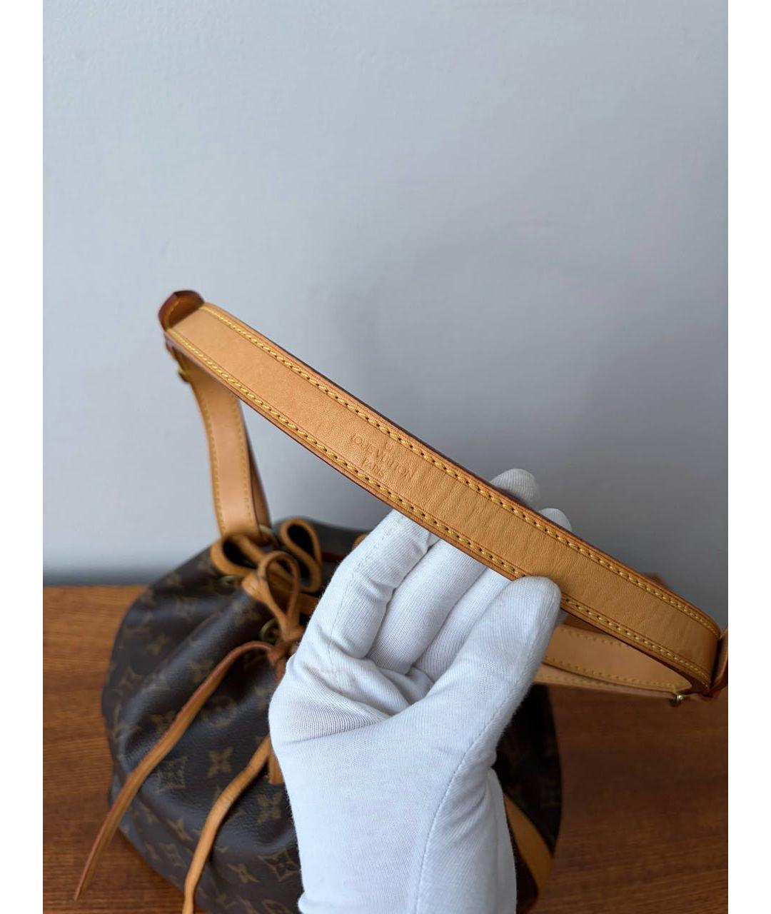 LOUIS VUITTON Коричневая сумка через плечо, фото 6